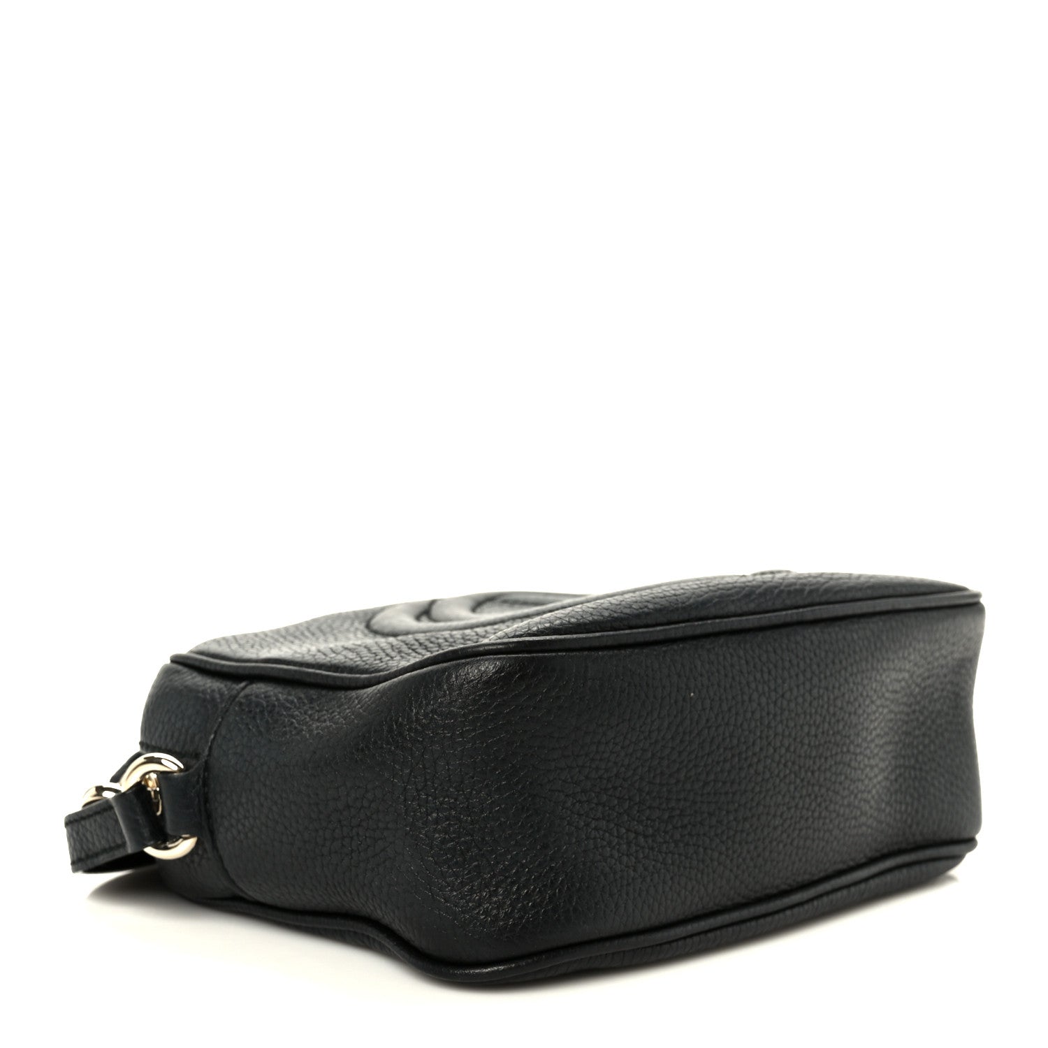 Gucci Pebbled Calfskin Small Soho Disco Bag Black