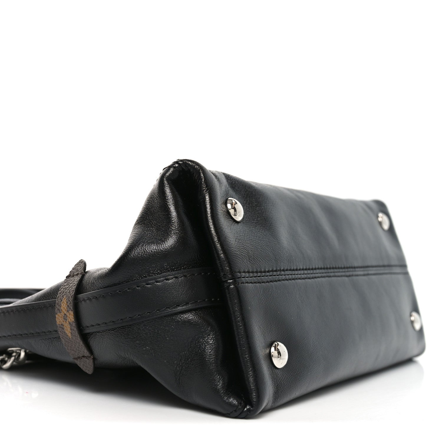 Louis Vuitton Lambskin CarryAll Vibe BB Black
