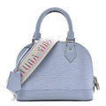 Louis Vuitton Epi Jacquard Alma BB Cloud Blue
