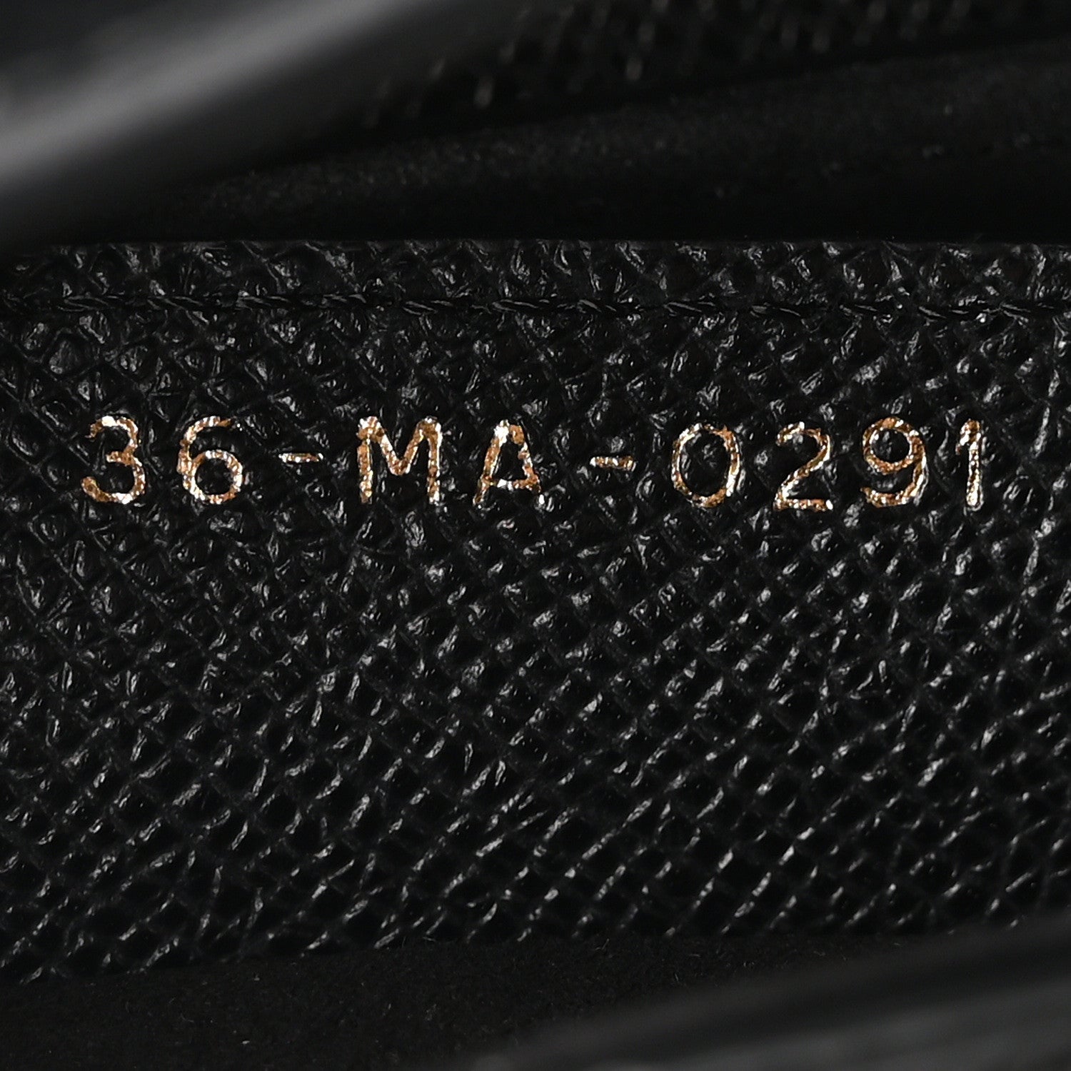 Christian Dior Grained Calfskin Saddle Bag Black