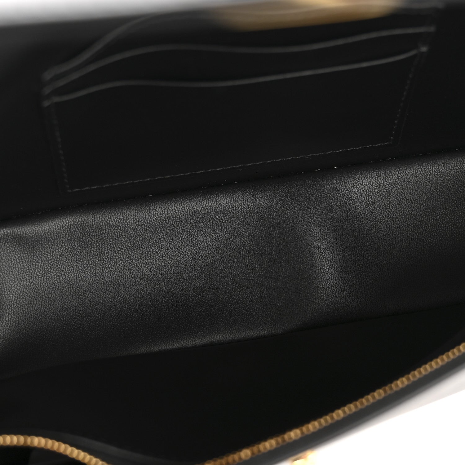 Christian Dior Box Calfskin 30 Montaigne Avenue Pouch Black