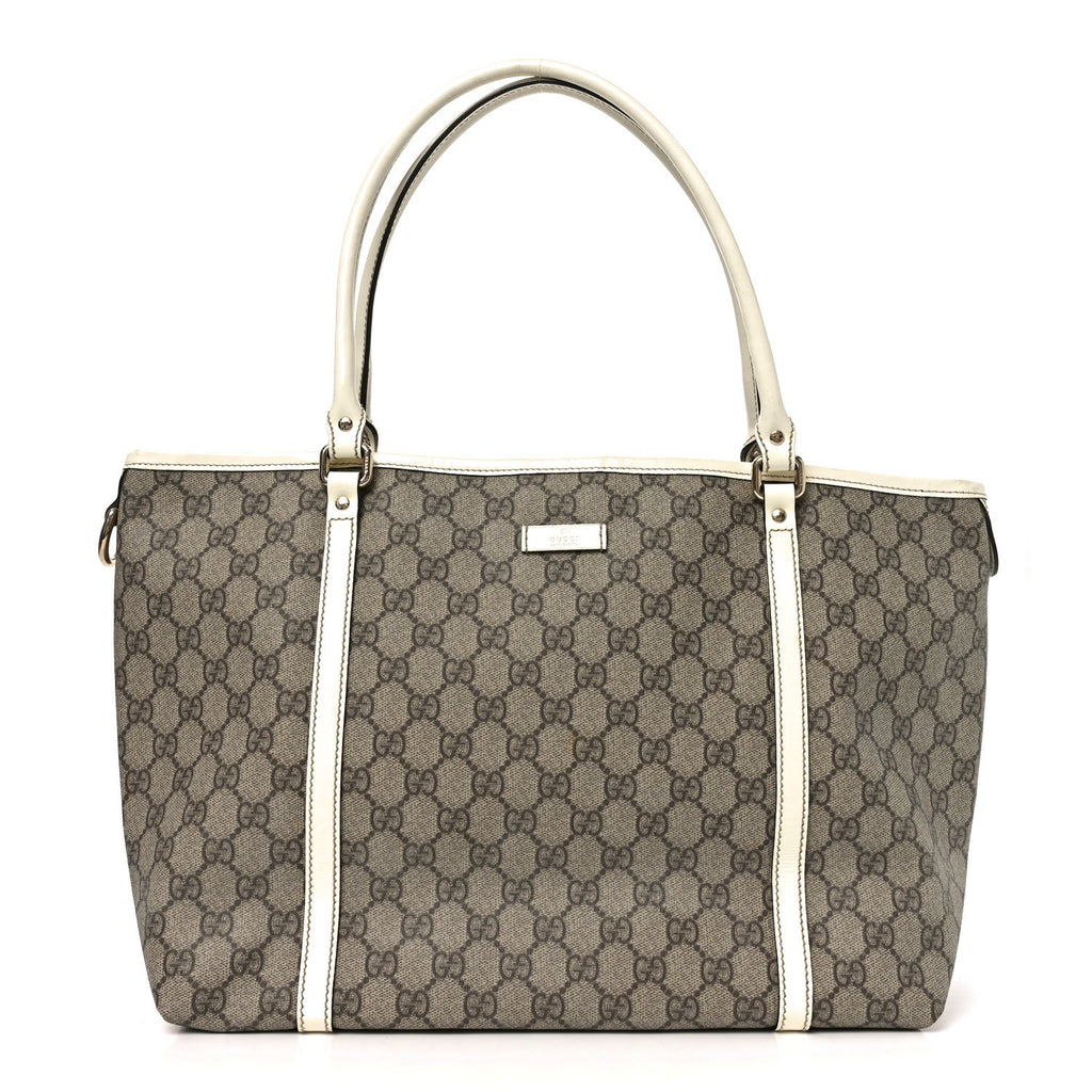 Gucci GG Plus Monogram Medium Joy Tote Off White