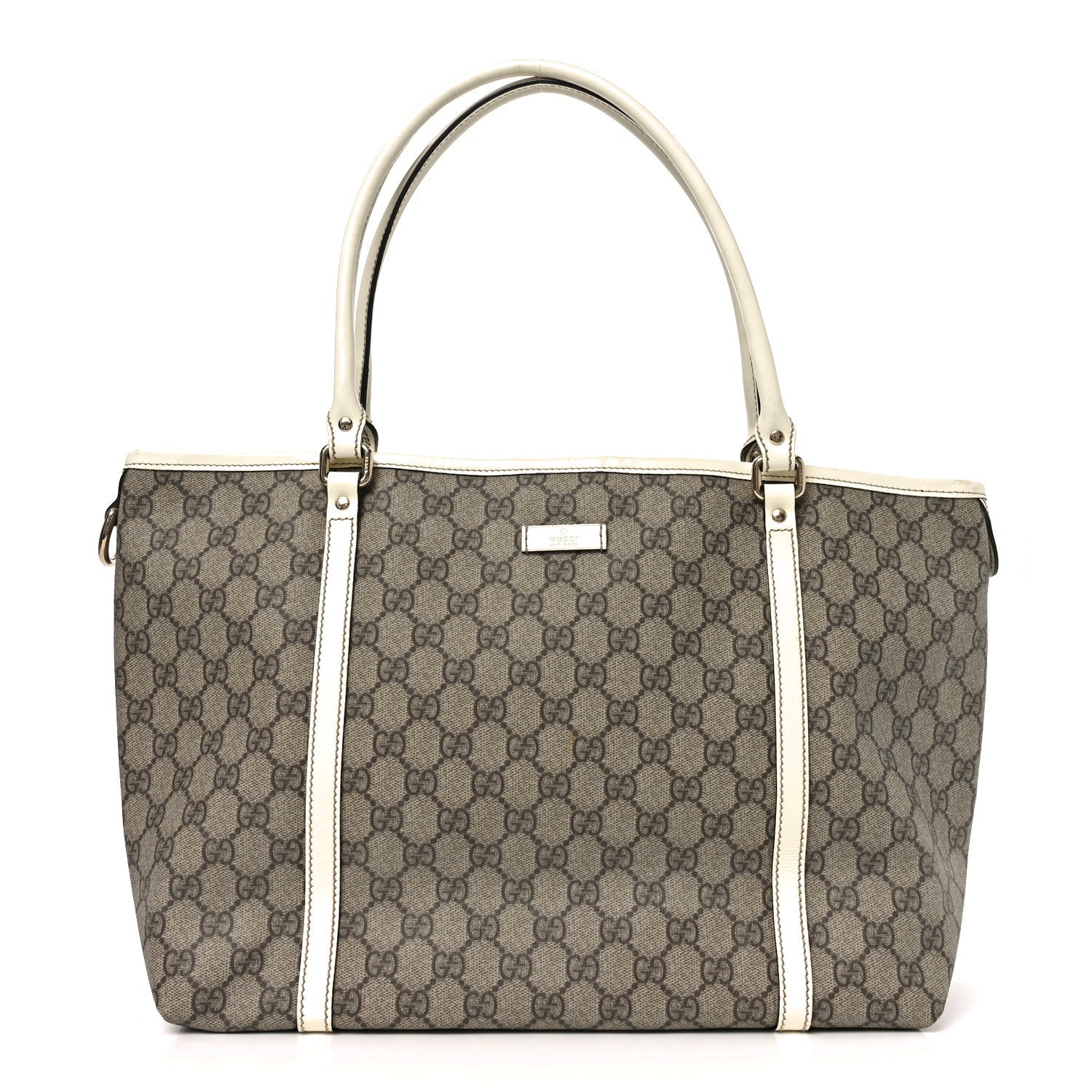 Gucci GG Plus Monogram Medium Joy Tote Off White