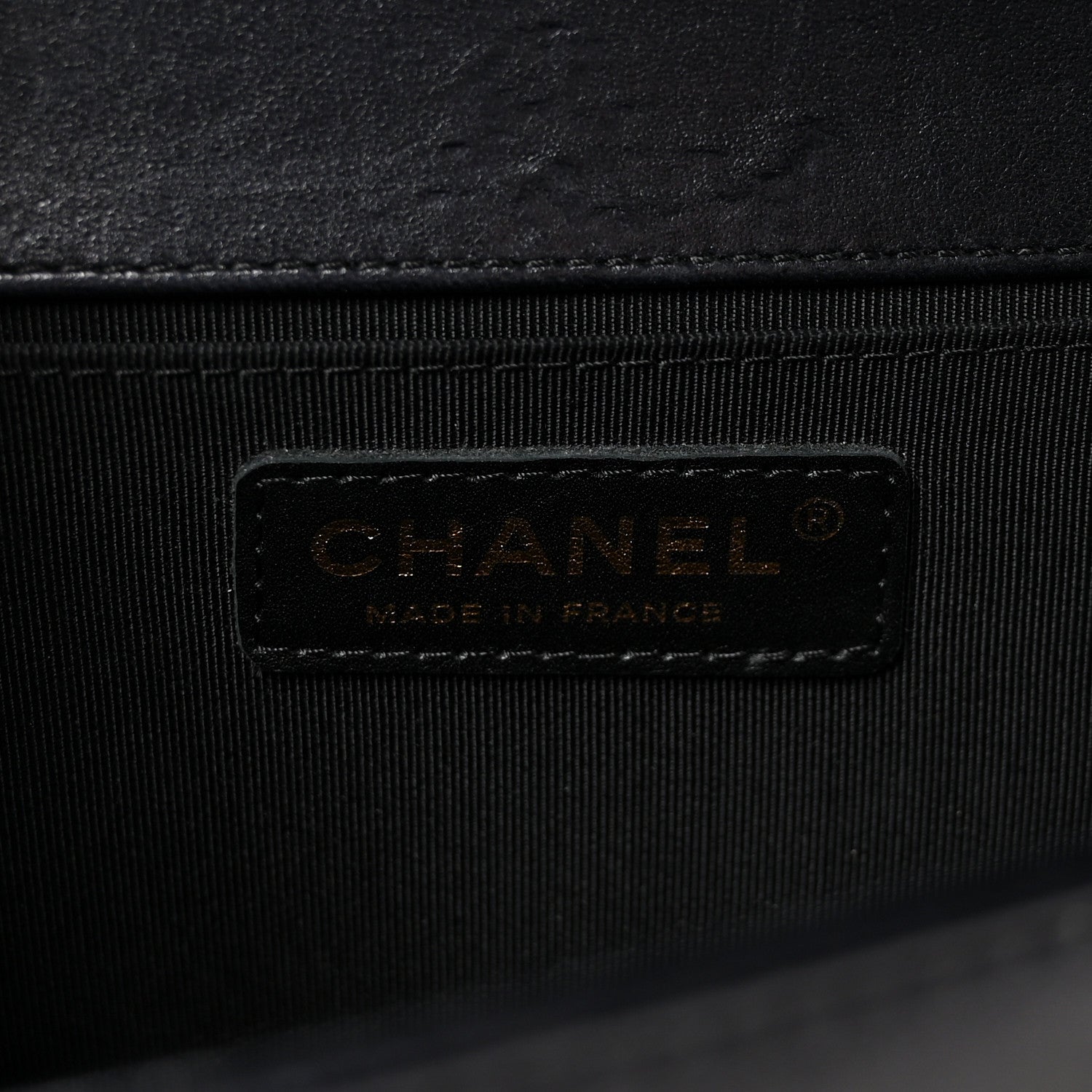Chanel Lambskin Quilted Medium Boy Flap Black