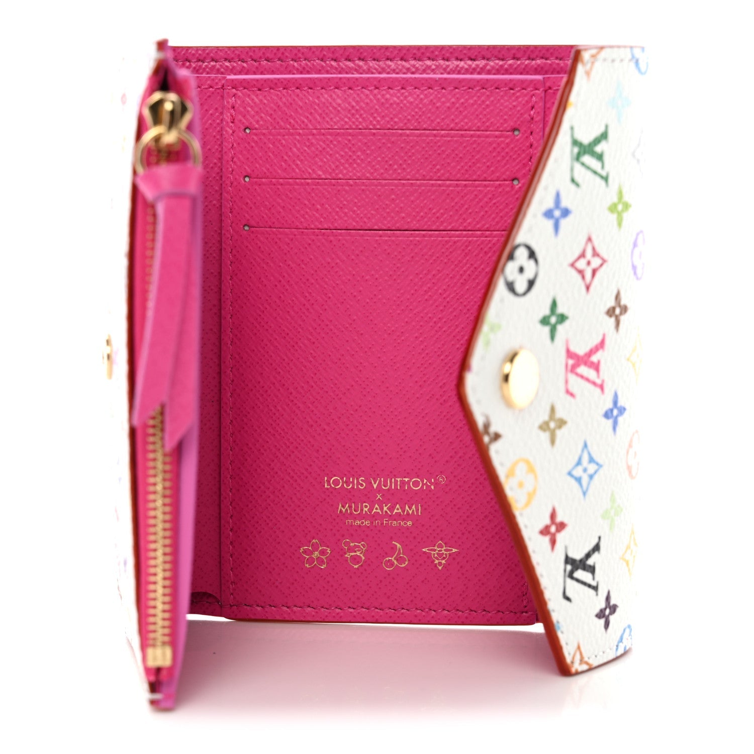 Louis Vuitton LV x TM Monogram Multicolor Victorine Wallet White