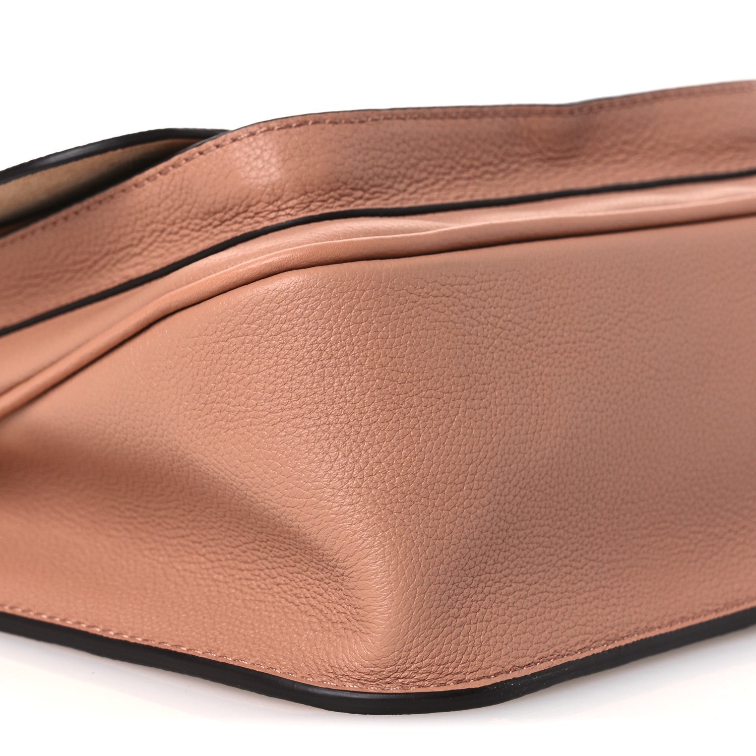 Louis Vuitton Grained Calfskin Lockme Chain Bag PM Rose Silk