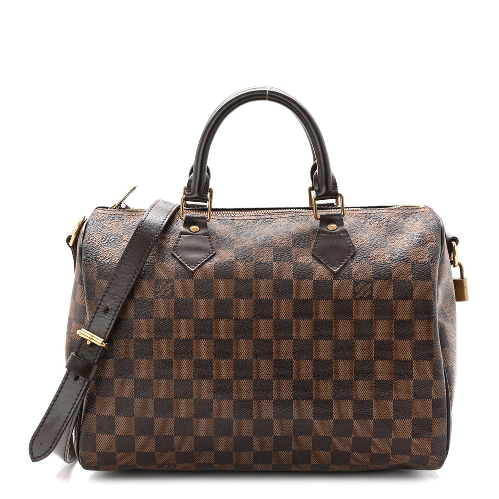 Louis Vuitton Damier Ebene Speedy Bandouliere 30