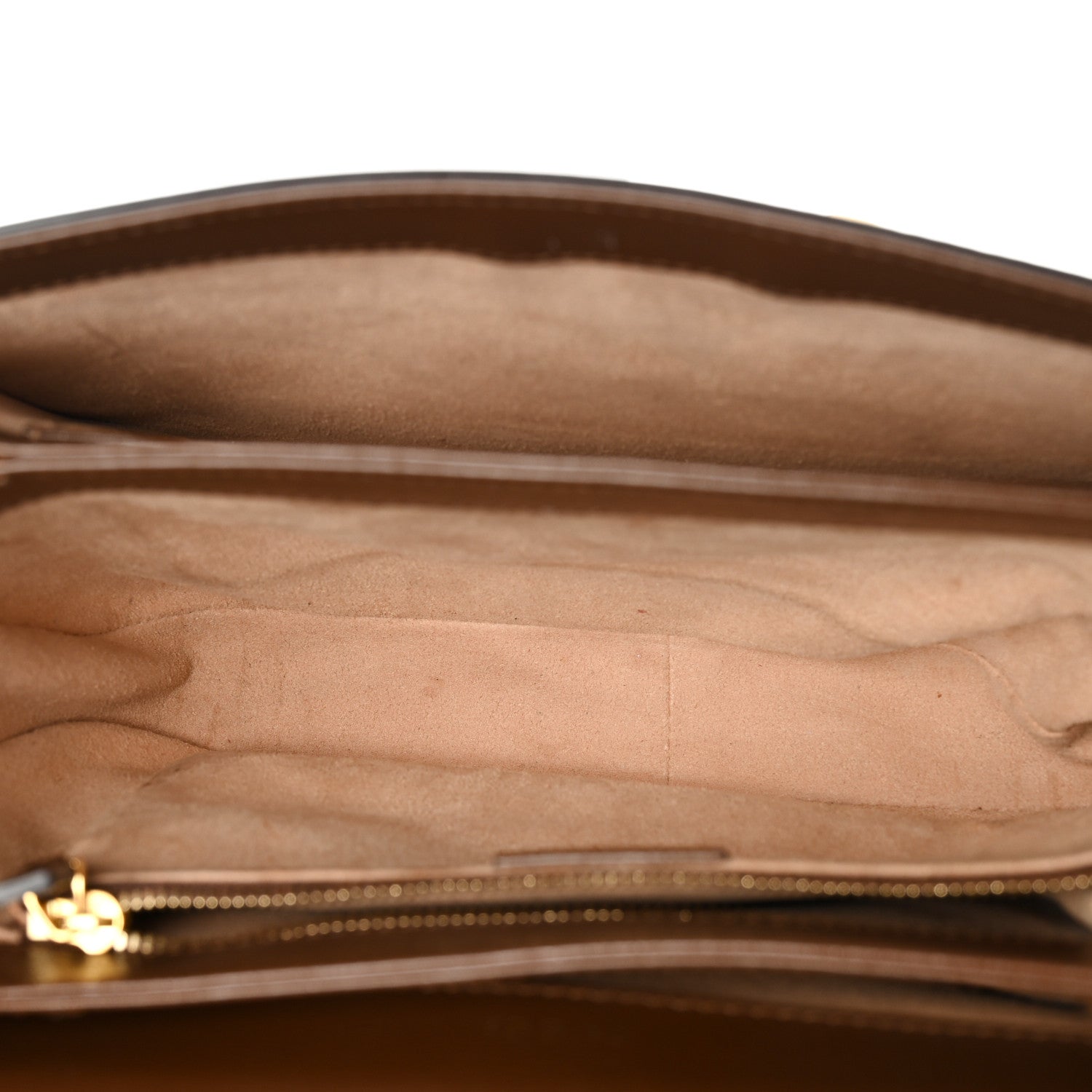 Gucci GG Supreme Monogram Horsebit 1955 Shoulder Bag Beige Brown Sugar