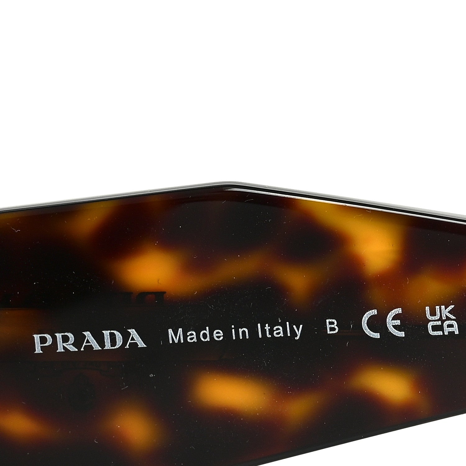 Prada Acetate Symbole Sunglasses SPR 17W Havana