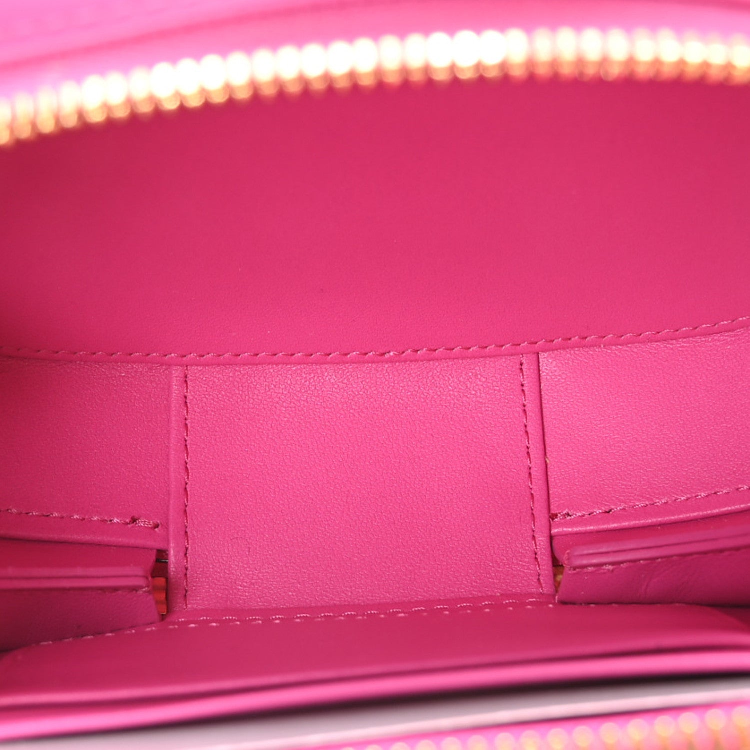 Christian Dior Calfskin CD Signature Oval Crossbody Camera Bag Rani Pink