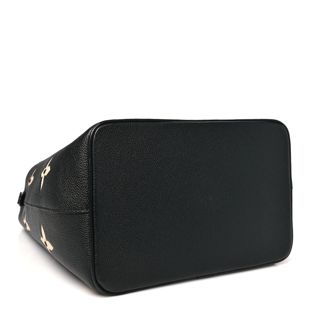 Louis Vuitton Empreinte Monogram Giant Neonoe MM Black Beige