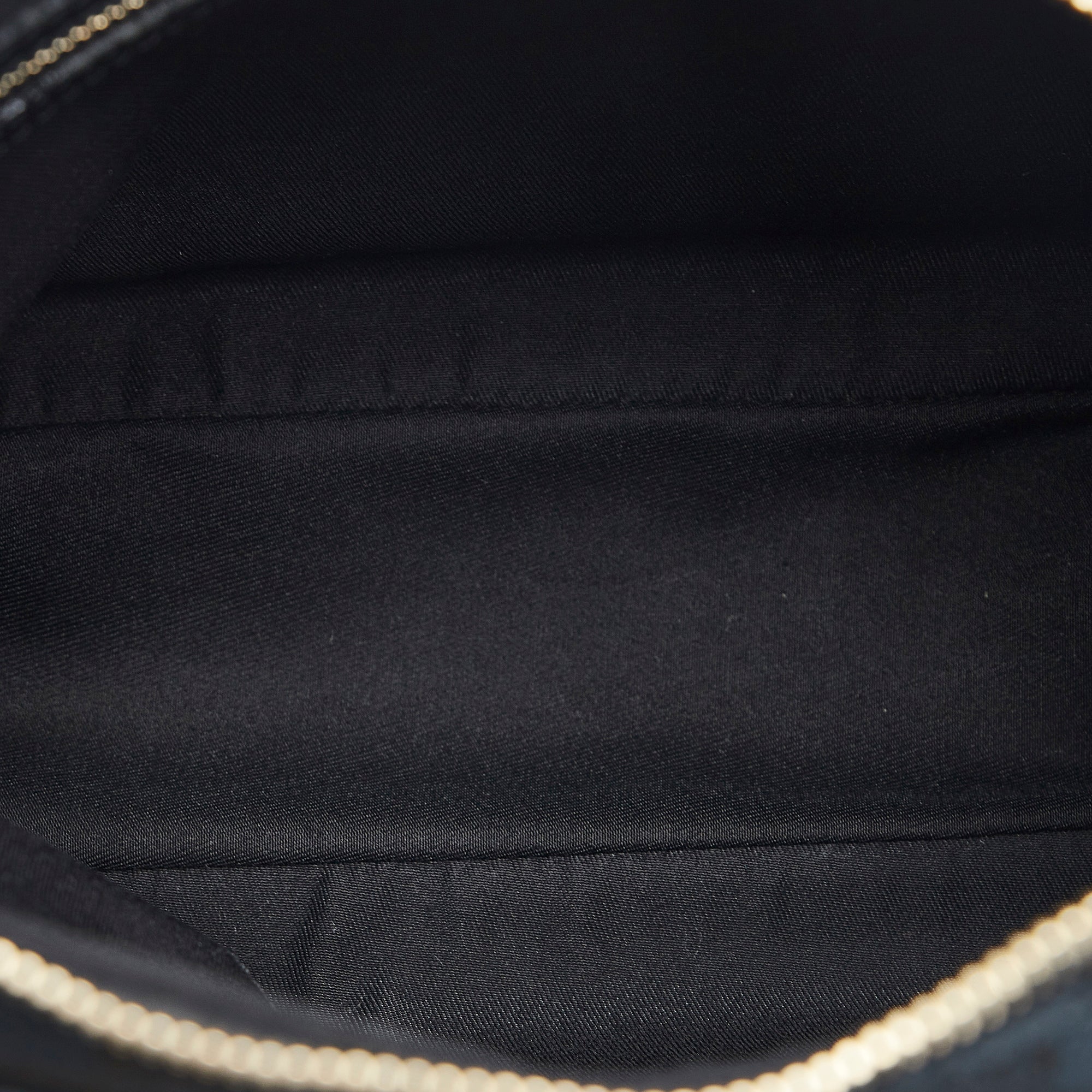 GUCCI GG Canvas Bamboo Anita Handbag