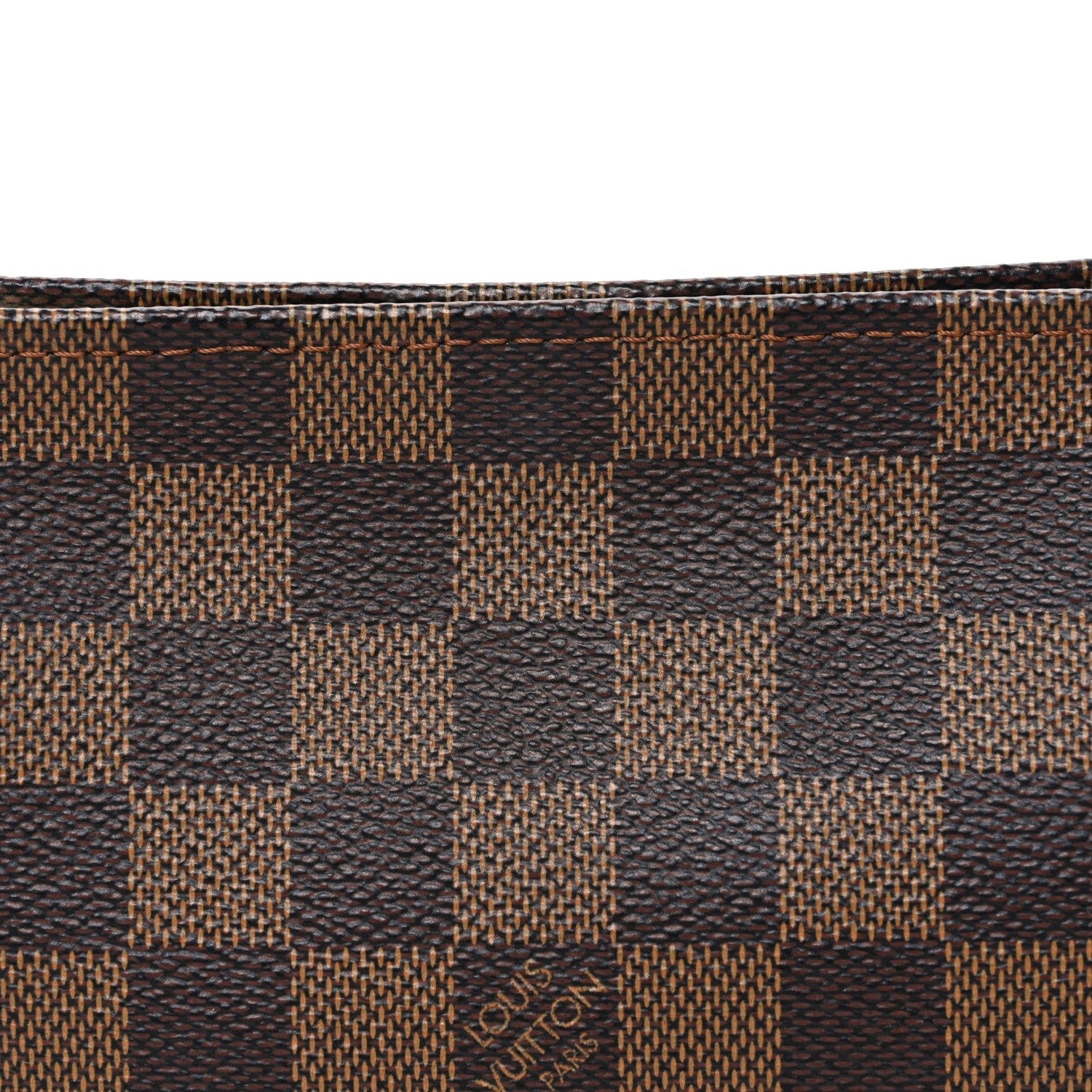 Louis Vuitton Damier Ebene Trousse Make Up Bag Pochette