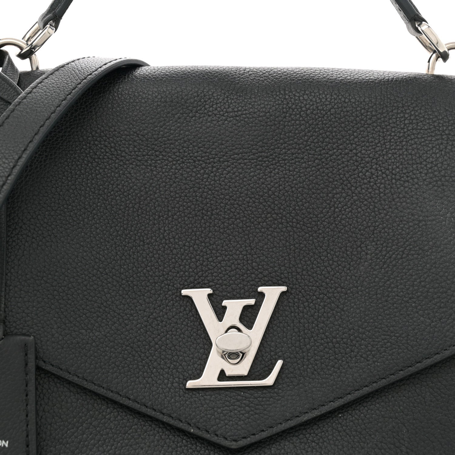Louis Vuitton Soft Calfskin My Lockme Top Handle Black