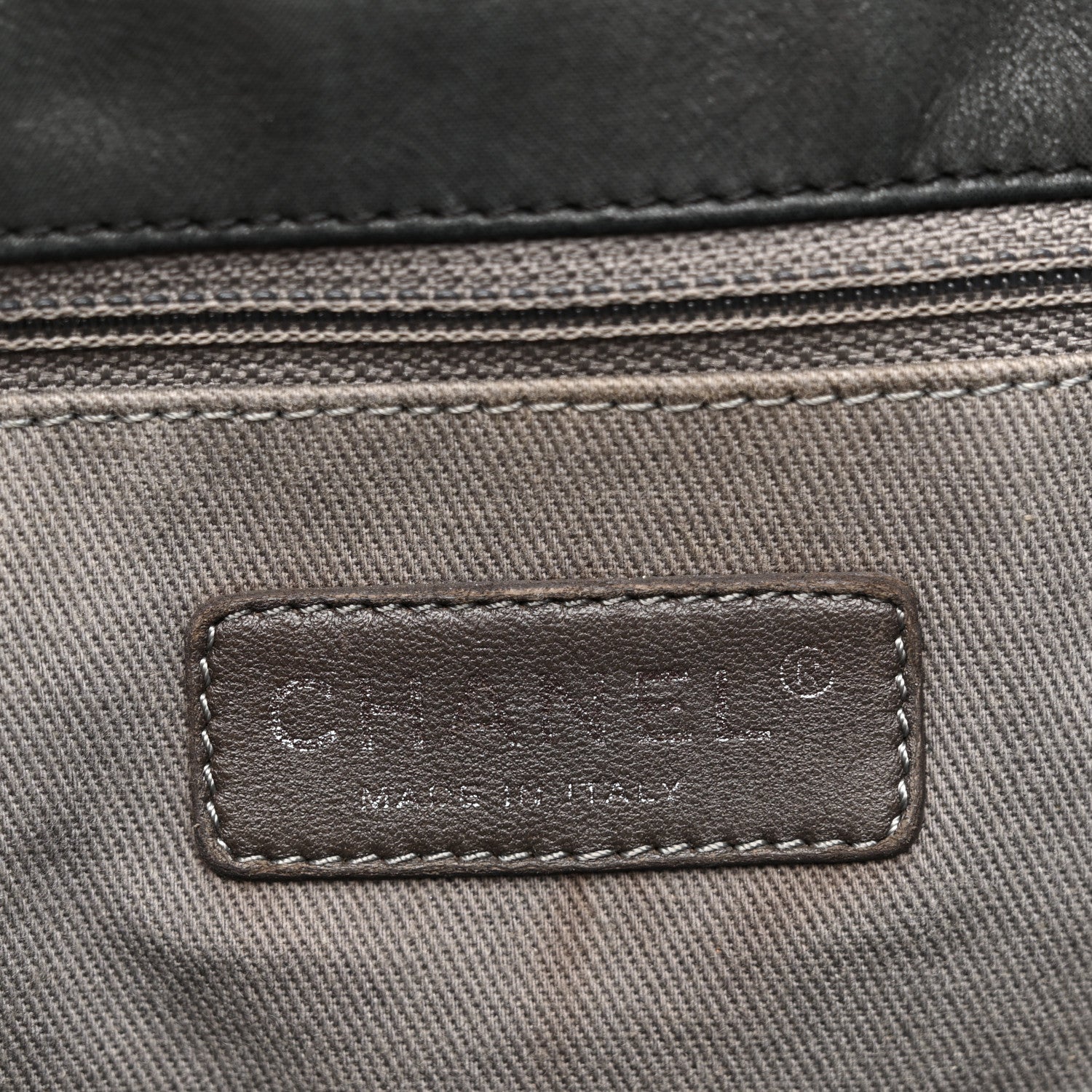Chanel Iridescent Calfskin Glint Accordion Flap Black
