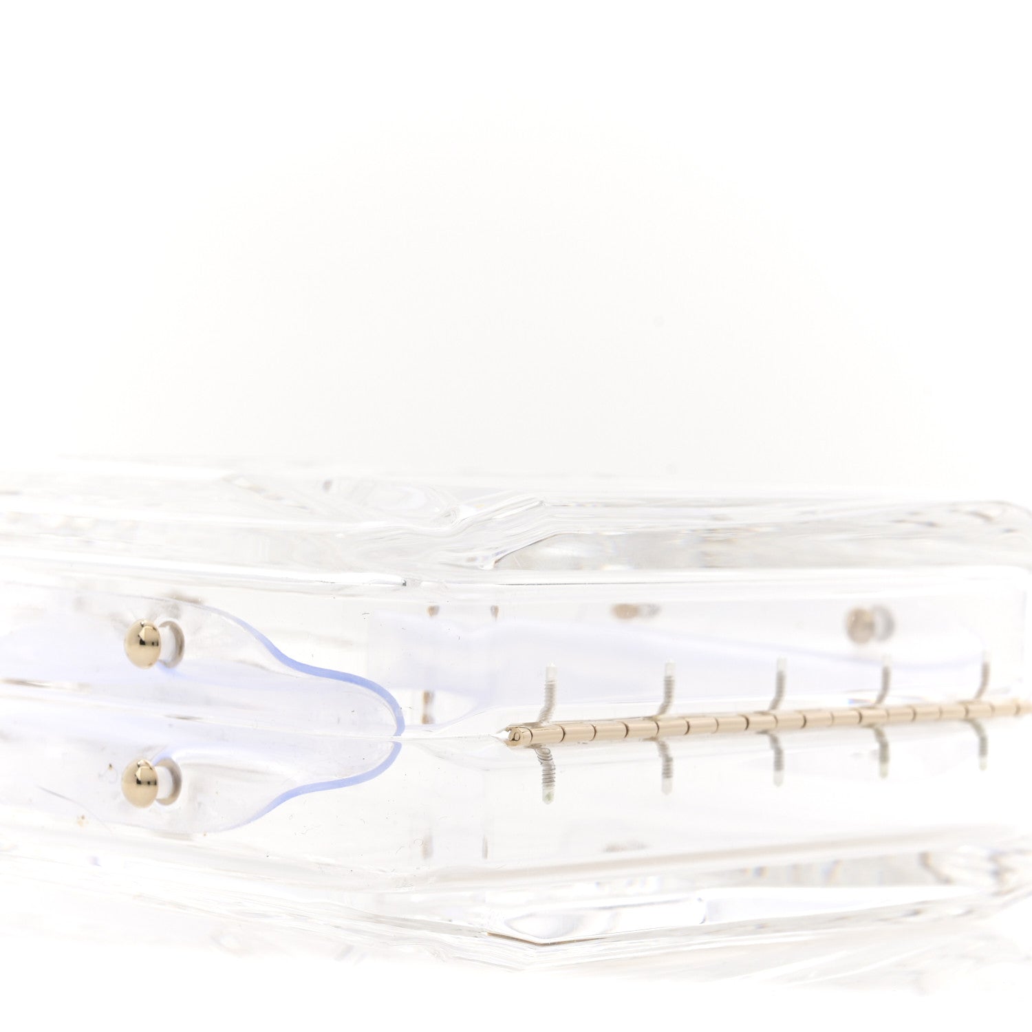 Chanel Plexiglass Dubai by Night Gas Tank Clutch