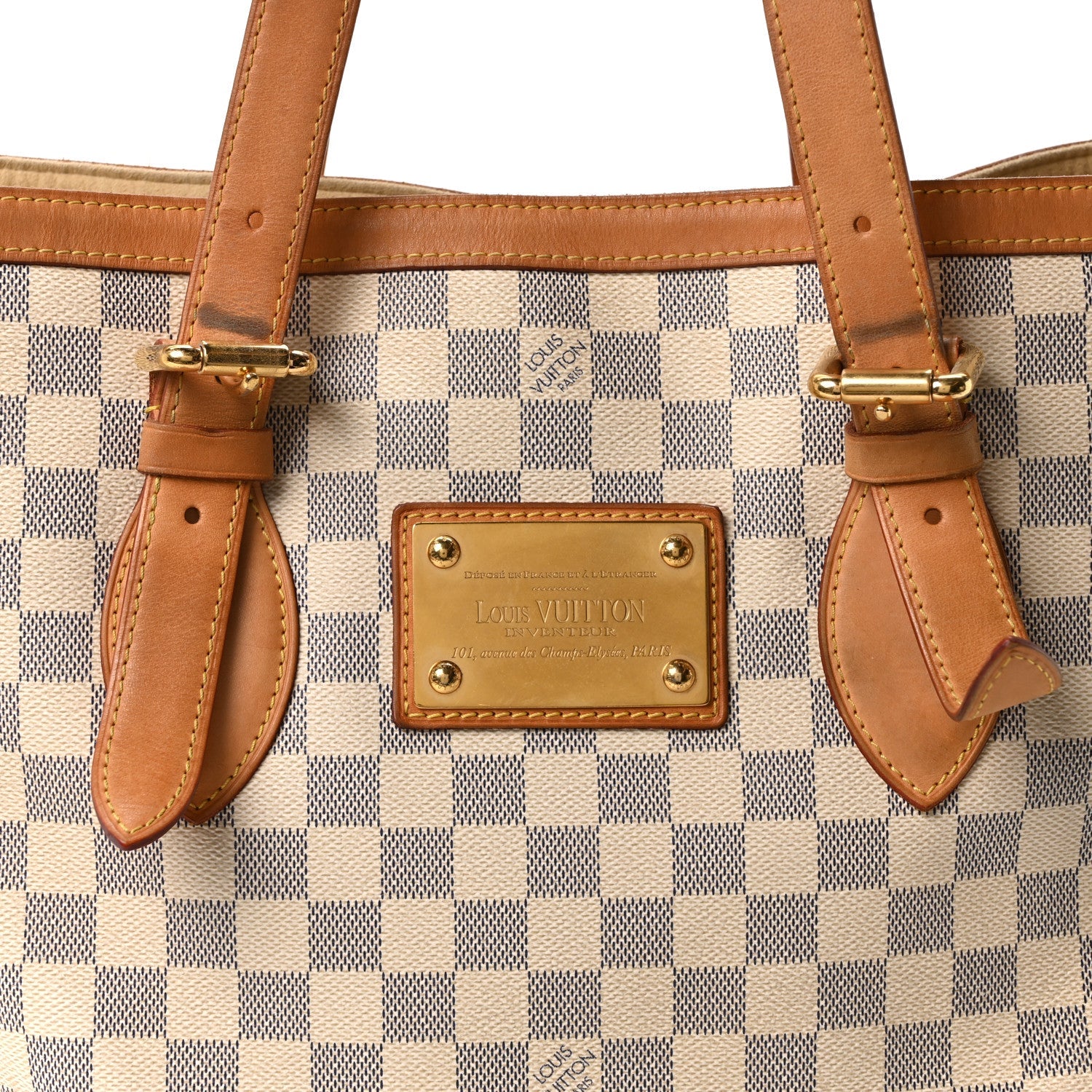 Louis Vuitton Damier Azur Hampstead MM