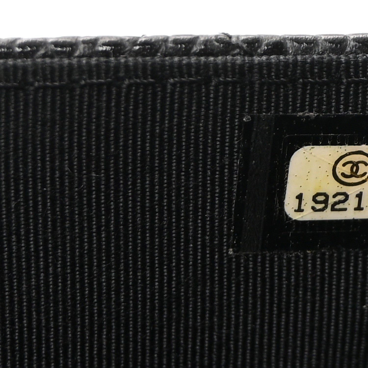 Chanel Caviar Quilted Wallet on Chain WOC Black