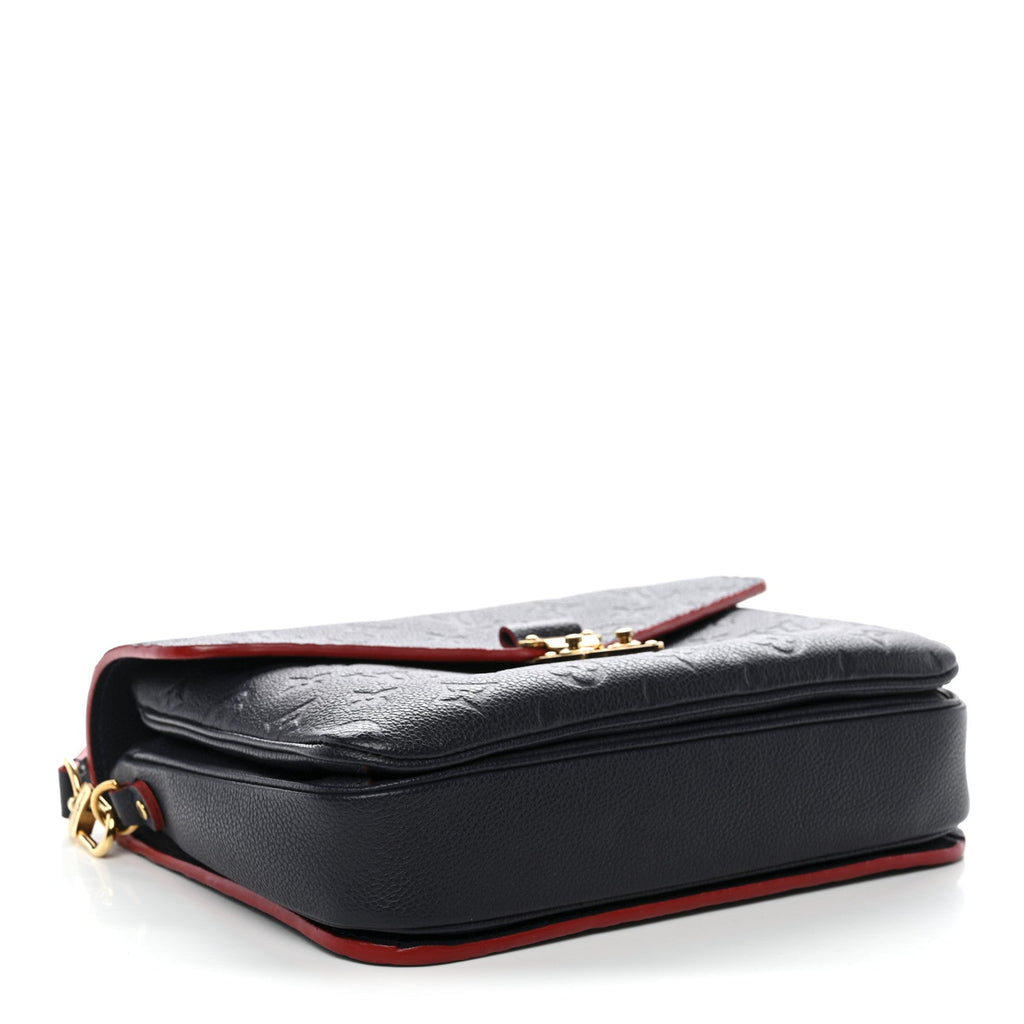 Louis Vuitton Empreinte Pochette Metis Marine Rouge