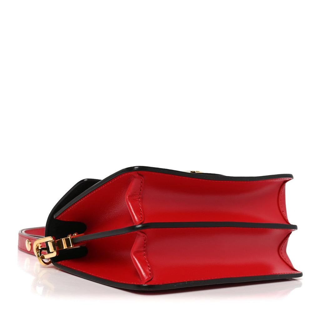Louis Vuitton Vernis Monogram Dauphine Mini Red