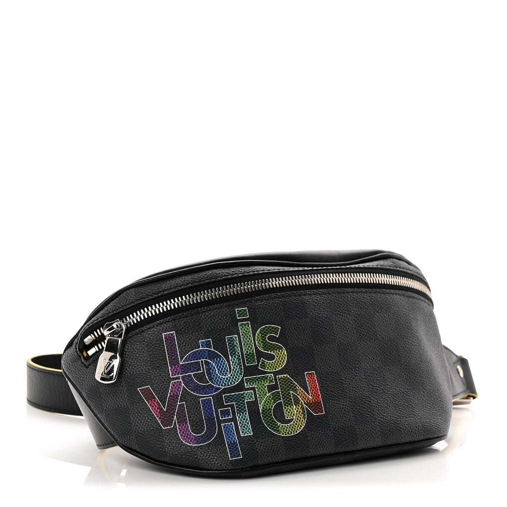 Louis Vuitton Damier Graphite Bumbag Yellow