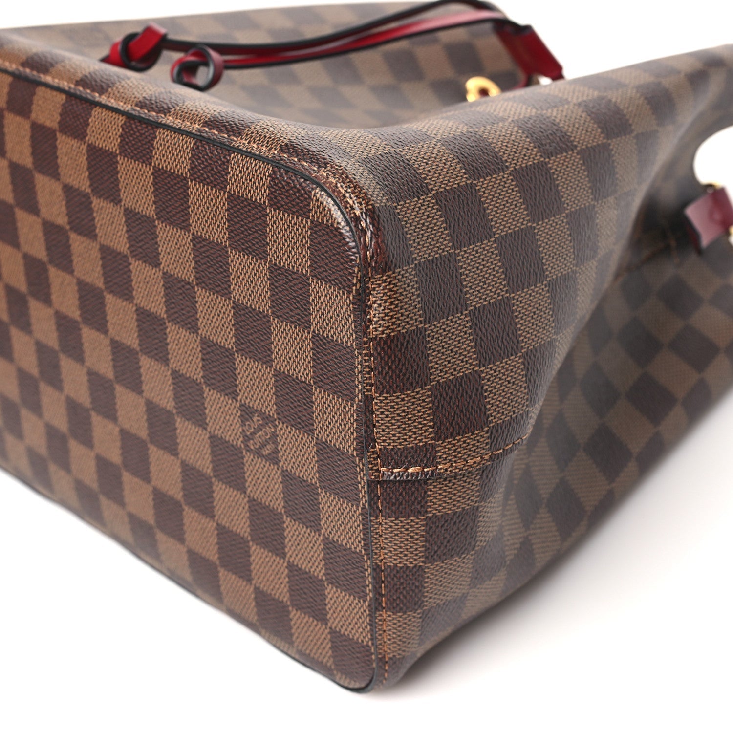 Louis Vuitton Damier Ebene Neonoe MM  Cherry Berry