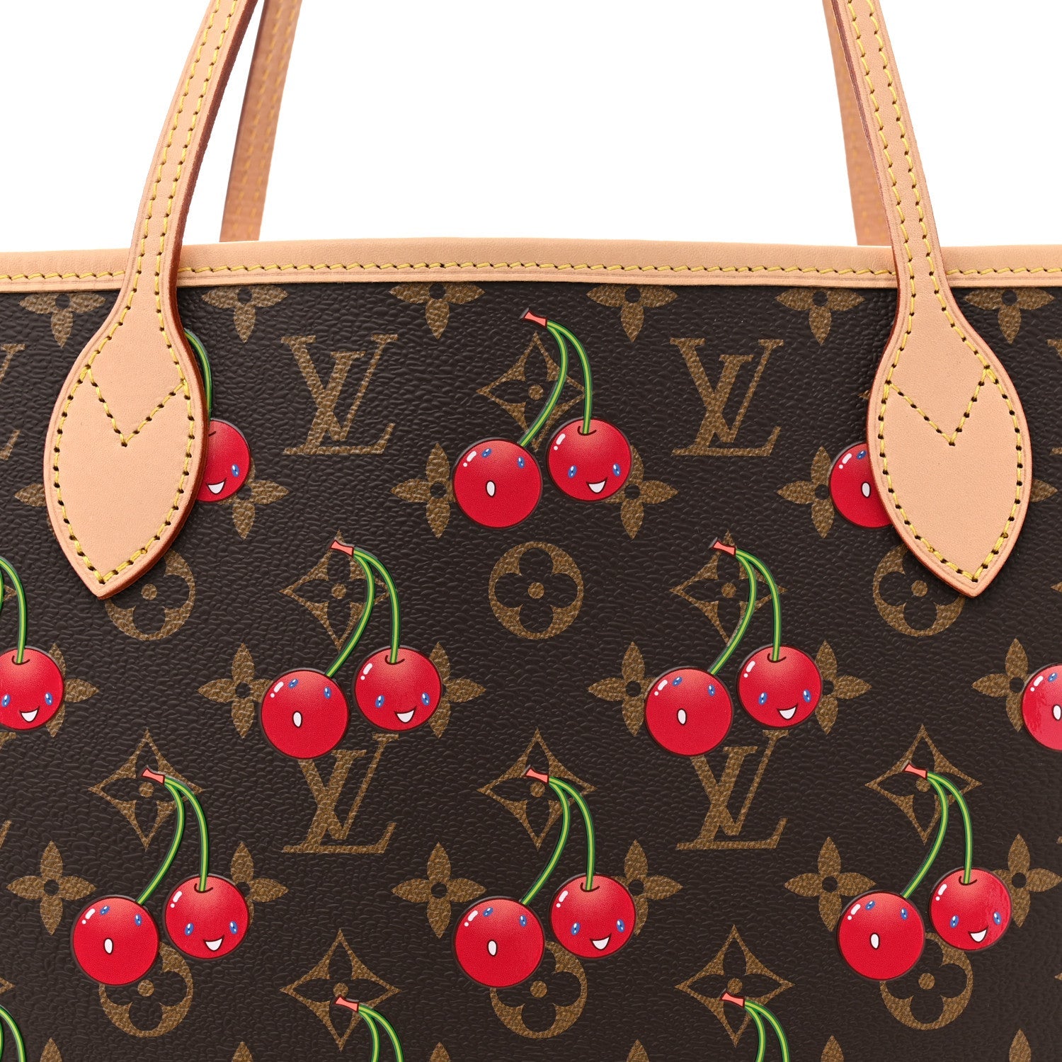 Louis Vuitton LV X TM Monogram Cerises Neverfull MM