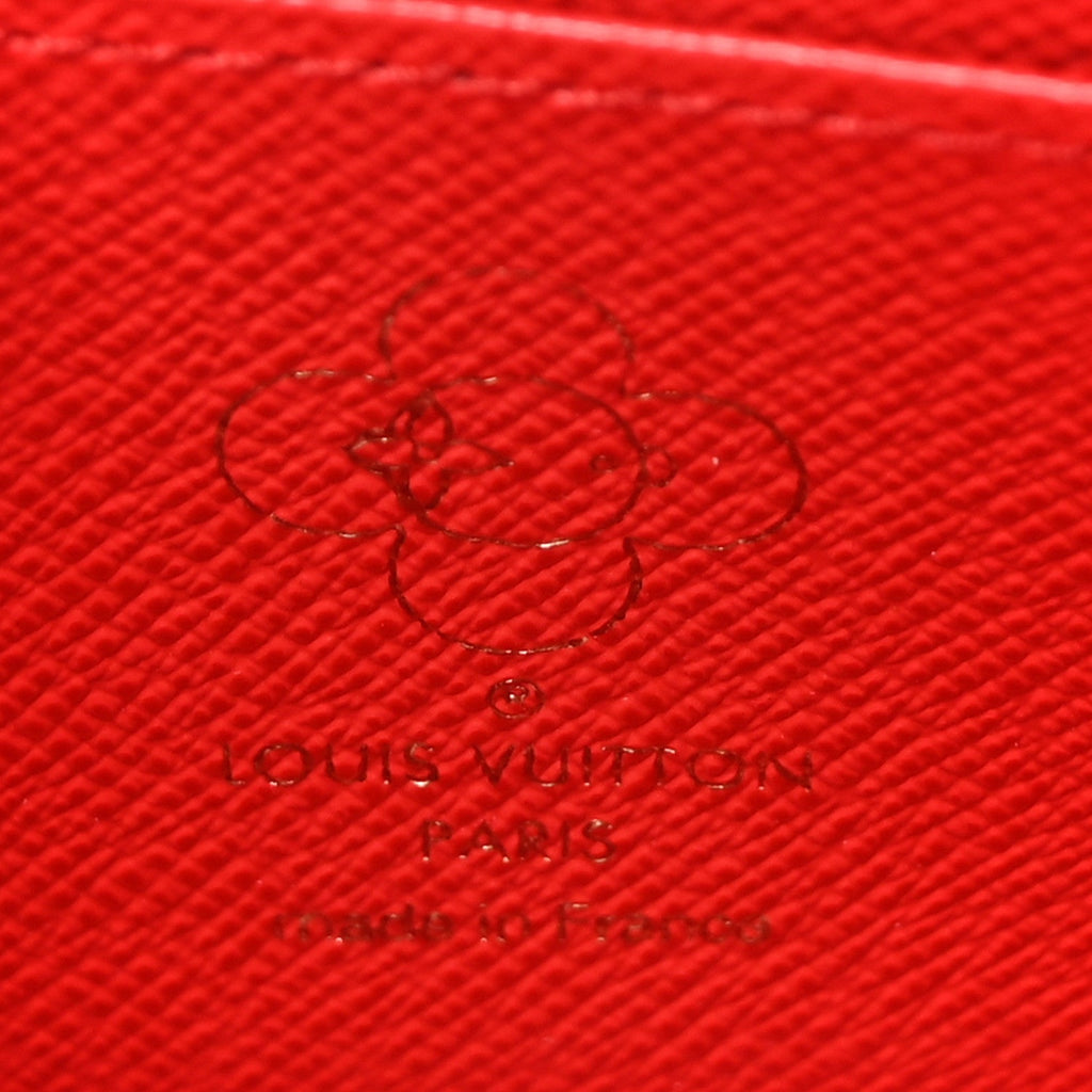 Louis Vuitton Monogram 2024 Christmas Animation Candy Factory Zippy Coin Purse Candy Red