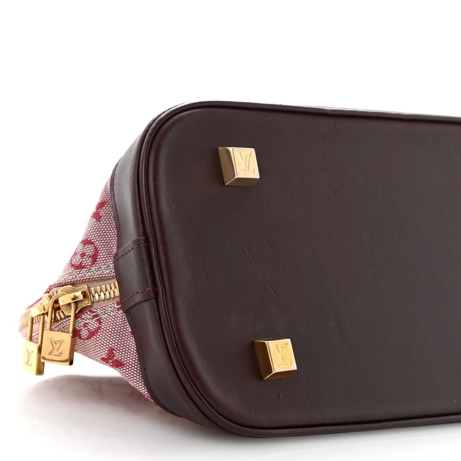 Louis Vuitton Mini Monogram Alma Long Cherry