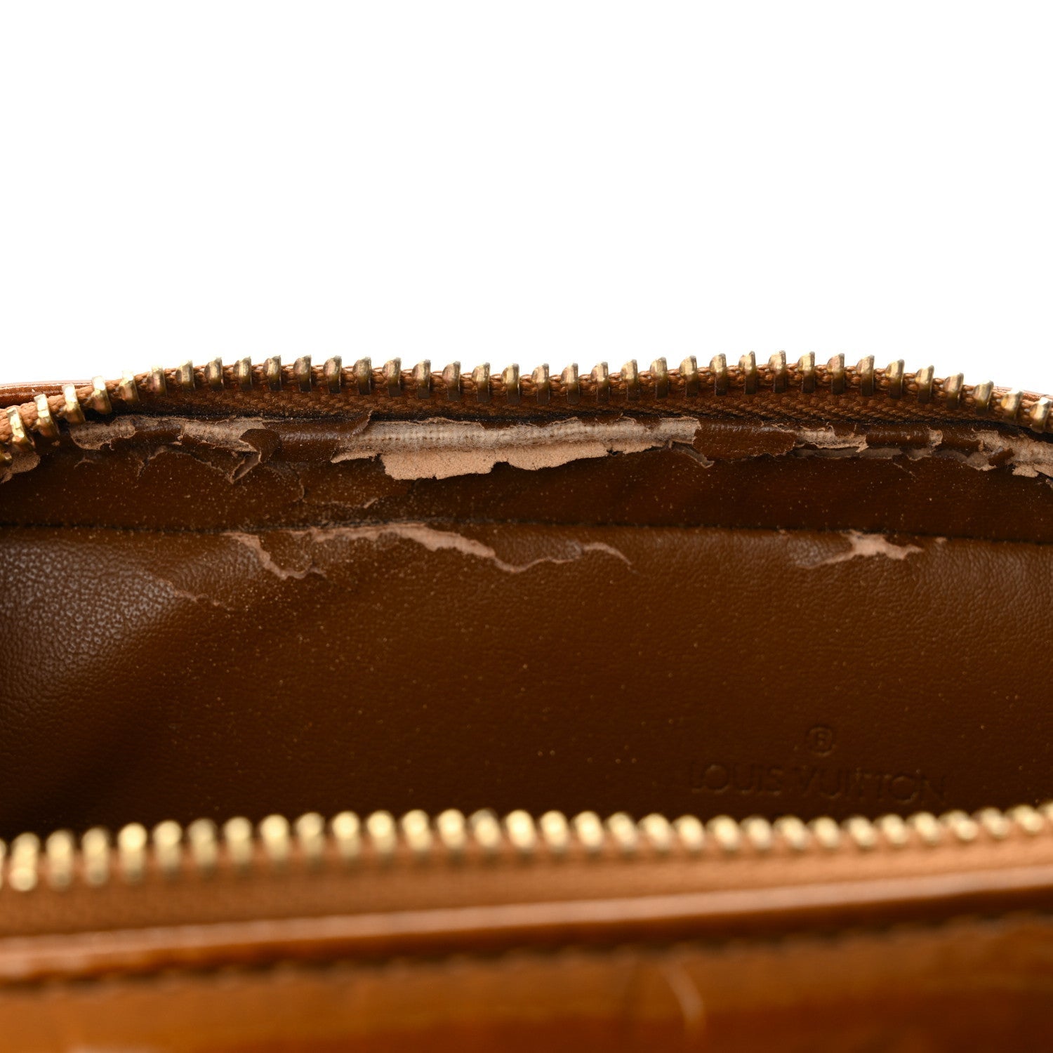 Louis Vuitton Vernis Christie MM Bronze