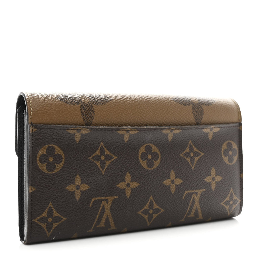 Louis Vuitton Reverse Monogram Giant Sarah Wallet