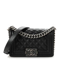 Chanel Caviar Quilted Small Boy Flap Black