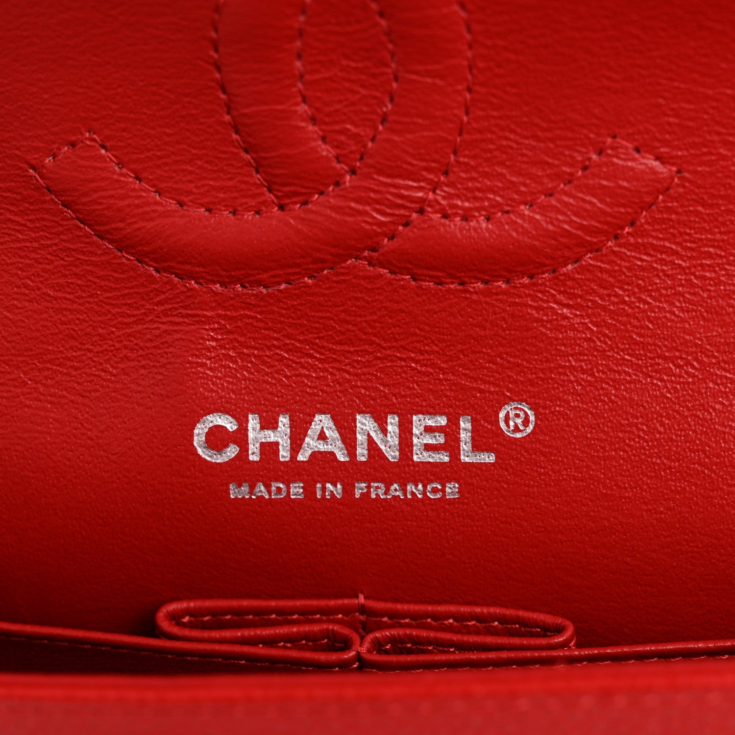 Chanel Caviar Quilted Medium Double Flap Red