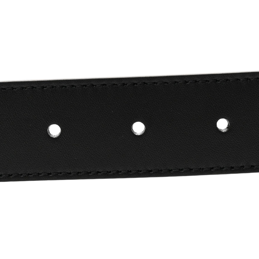Gucci Calfskin Double G 30mm Belt 95 38 Black