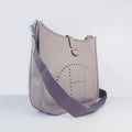 Hermes Evelyne I handbag H6309 grey silver