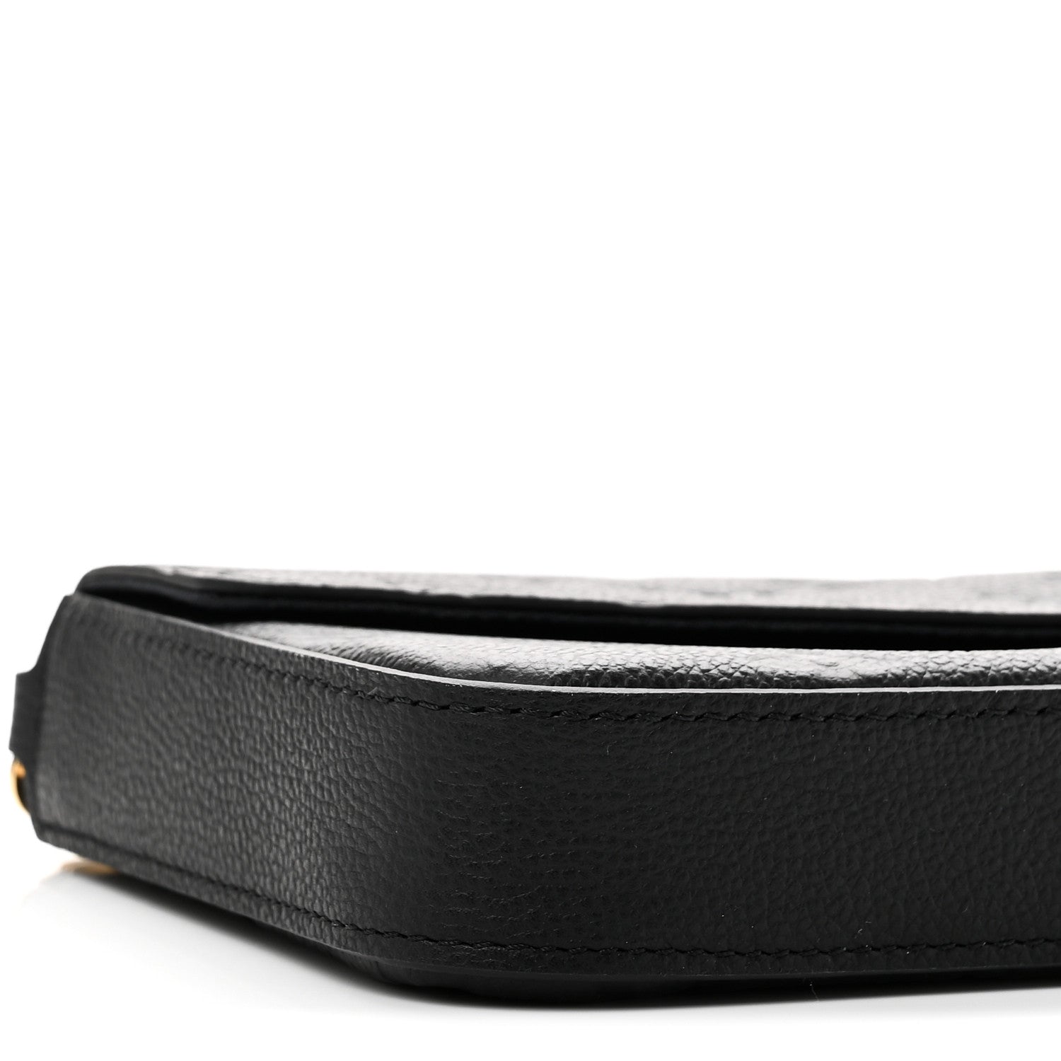 Louis Vuitton Empreinte Pochette Felicie Chain Wallet Black