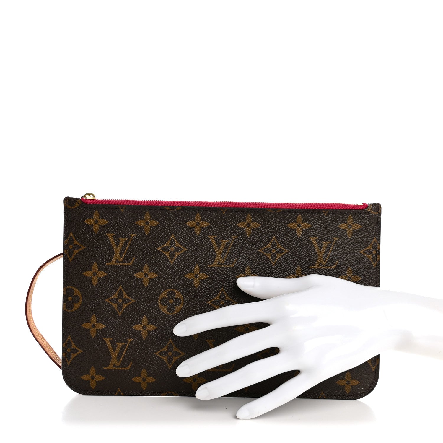 Louis Vuitton Monogram Neverfull MM GM Pochette Pivoine