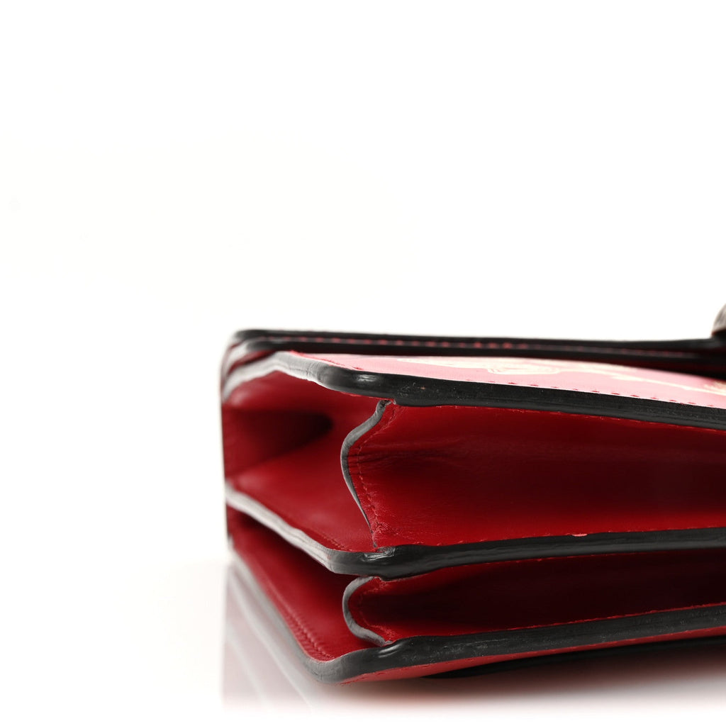 Gucci Calfskin Chinese New Year Medium Dionysus Shoulder Bag Hibiscus Red
