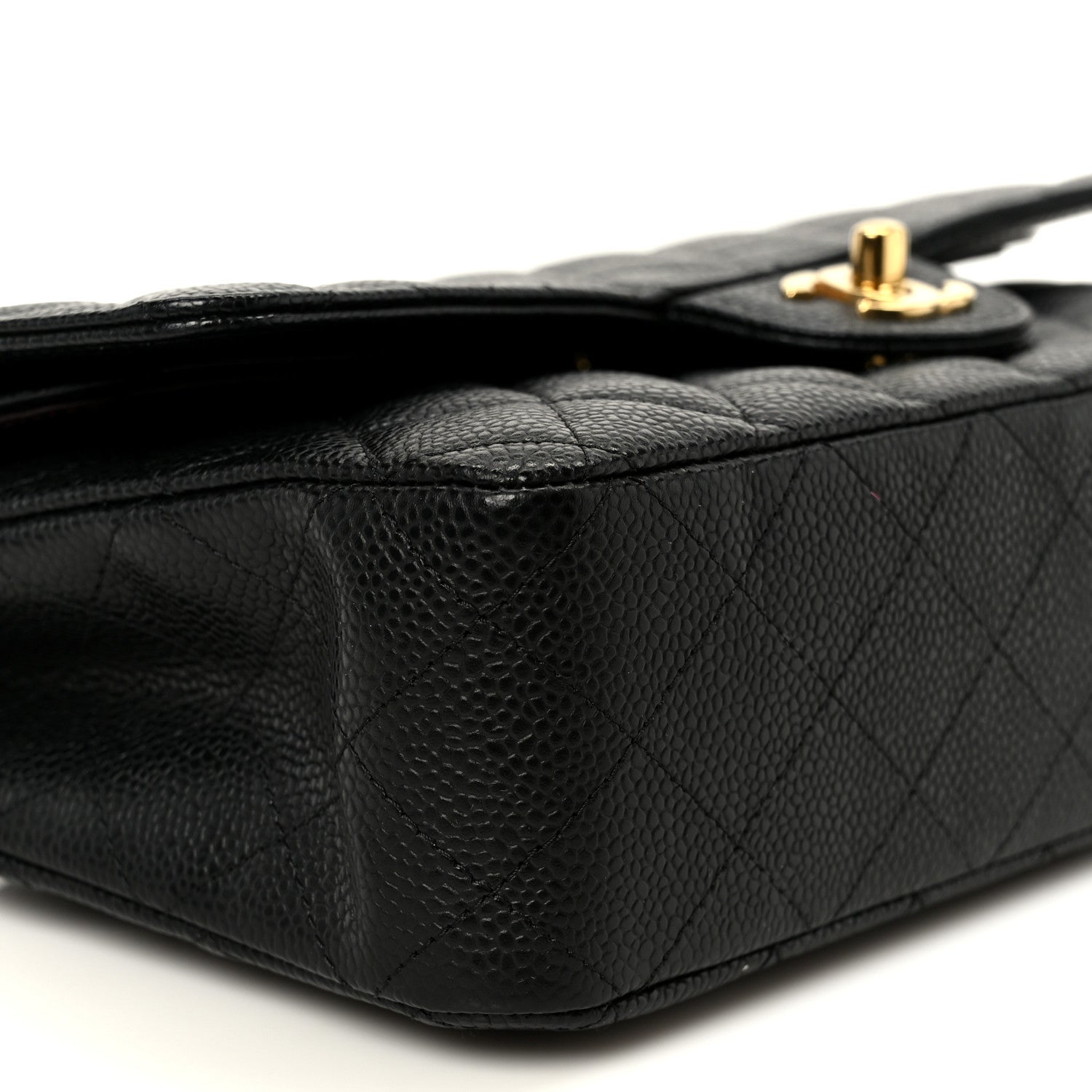 Chanel Caviar Quilted Medium Double Flap Black
