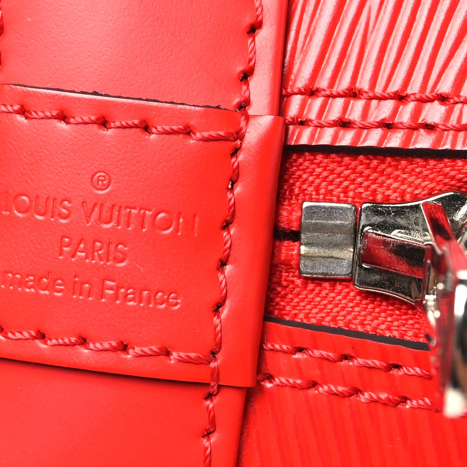Louis Vuitton Epi Alma BB Coquelicot