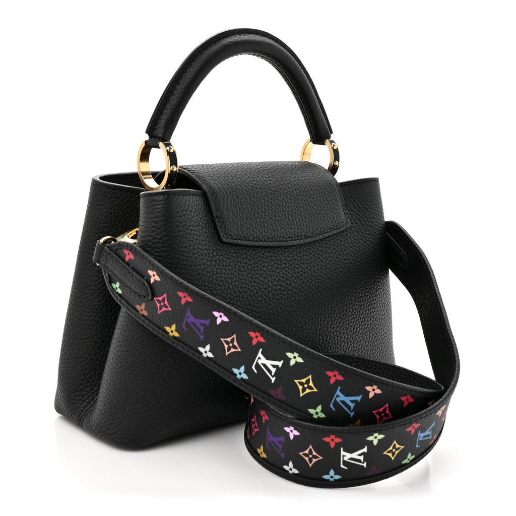 Louis Vuitton LV X TM Taurillon BB Capucines Black