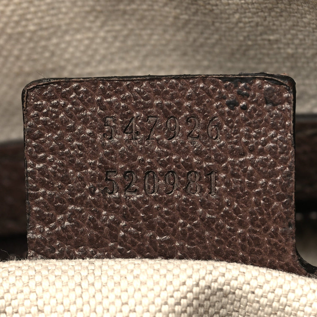 Gucci GG Supreme Monogram Web Small Ophidia Messenger Bag Brown