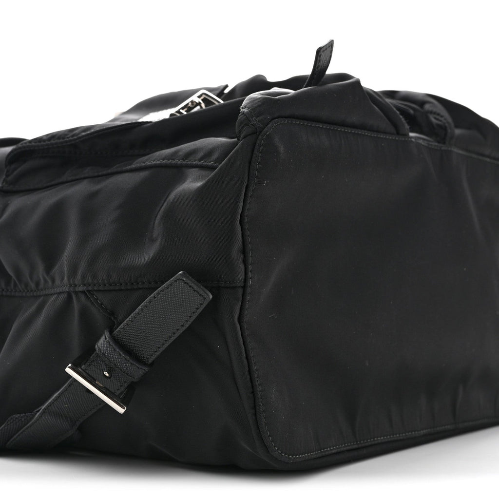 Prada Re-Nylon Saffiano Medium Backpack Black