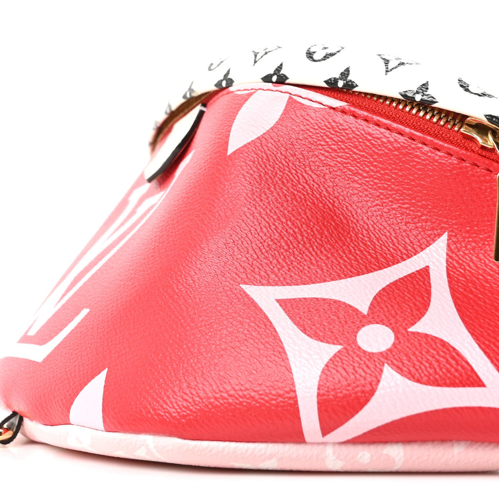 Louis Vuitton Monogram Giant Bumbag Rouge