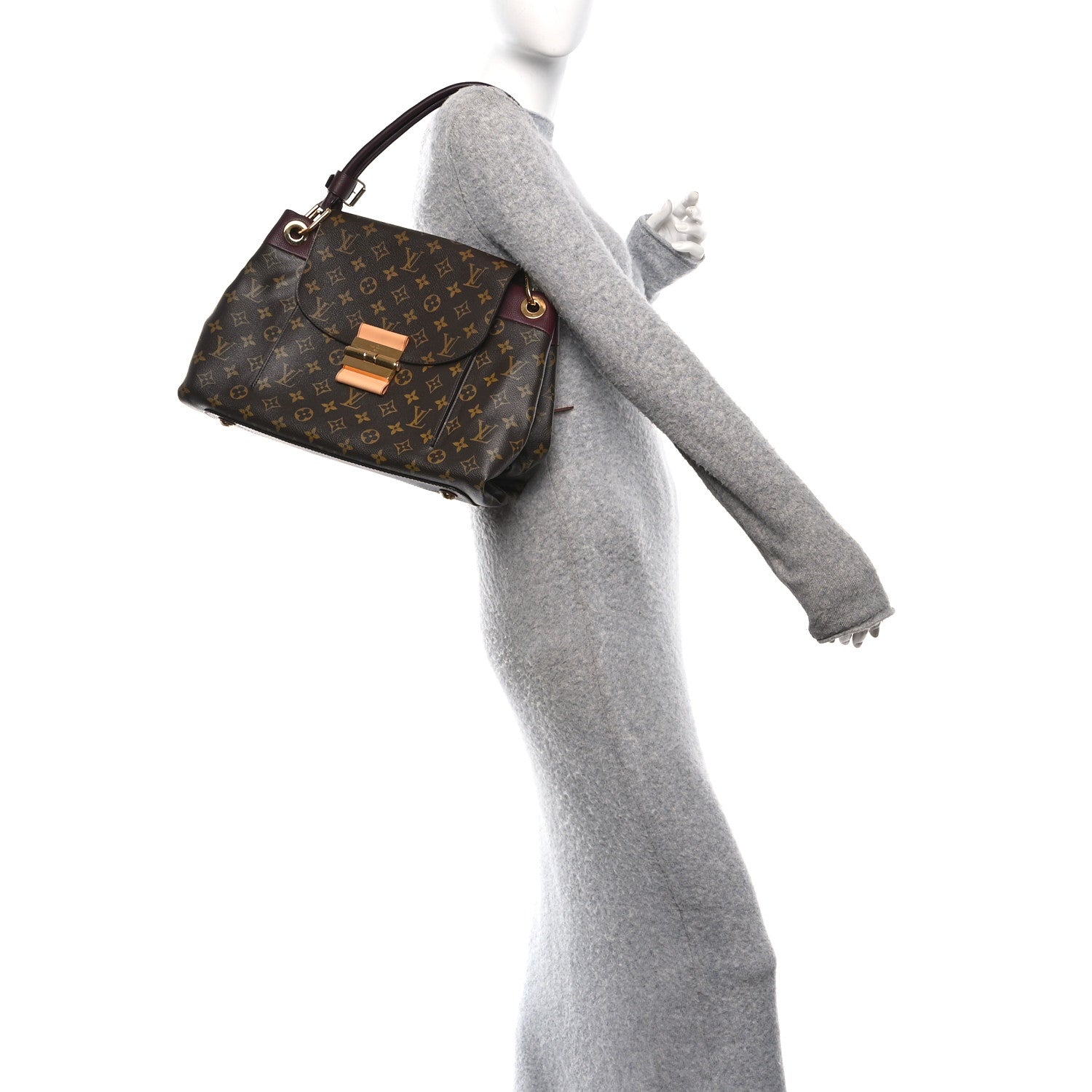 Louis Vuitton Monogram Olympe Bordeaux