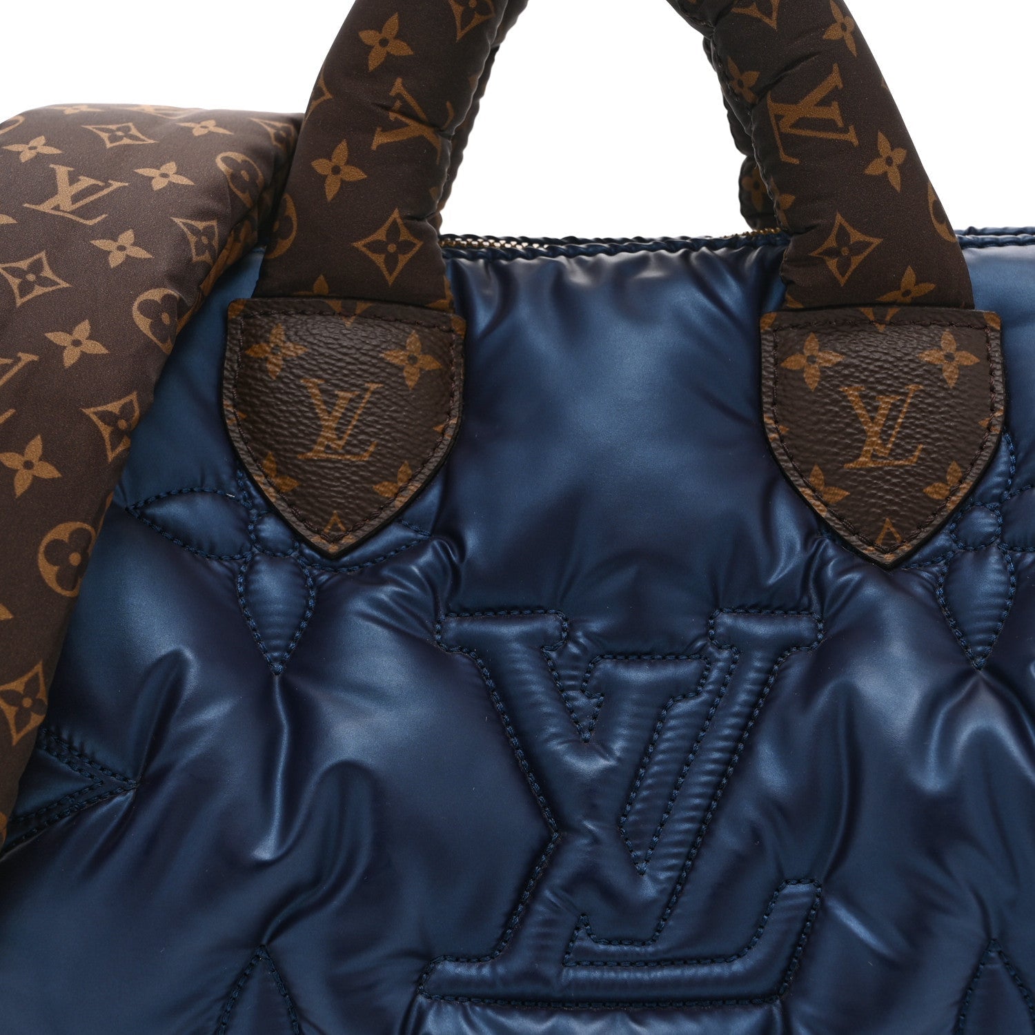 Louis Vuitton Econyl Mini Monogram Pillow Speedy Bandouliere 25 Navy