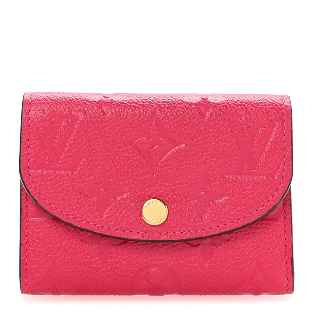 Louis Vuitton Empreinte Rosalie Coin Purse Rose Pondichery