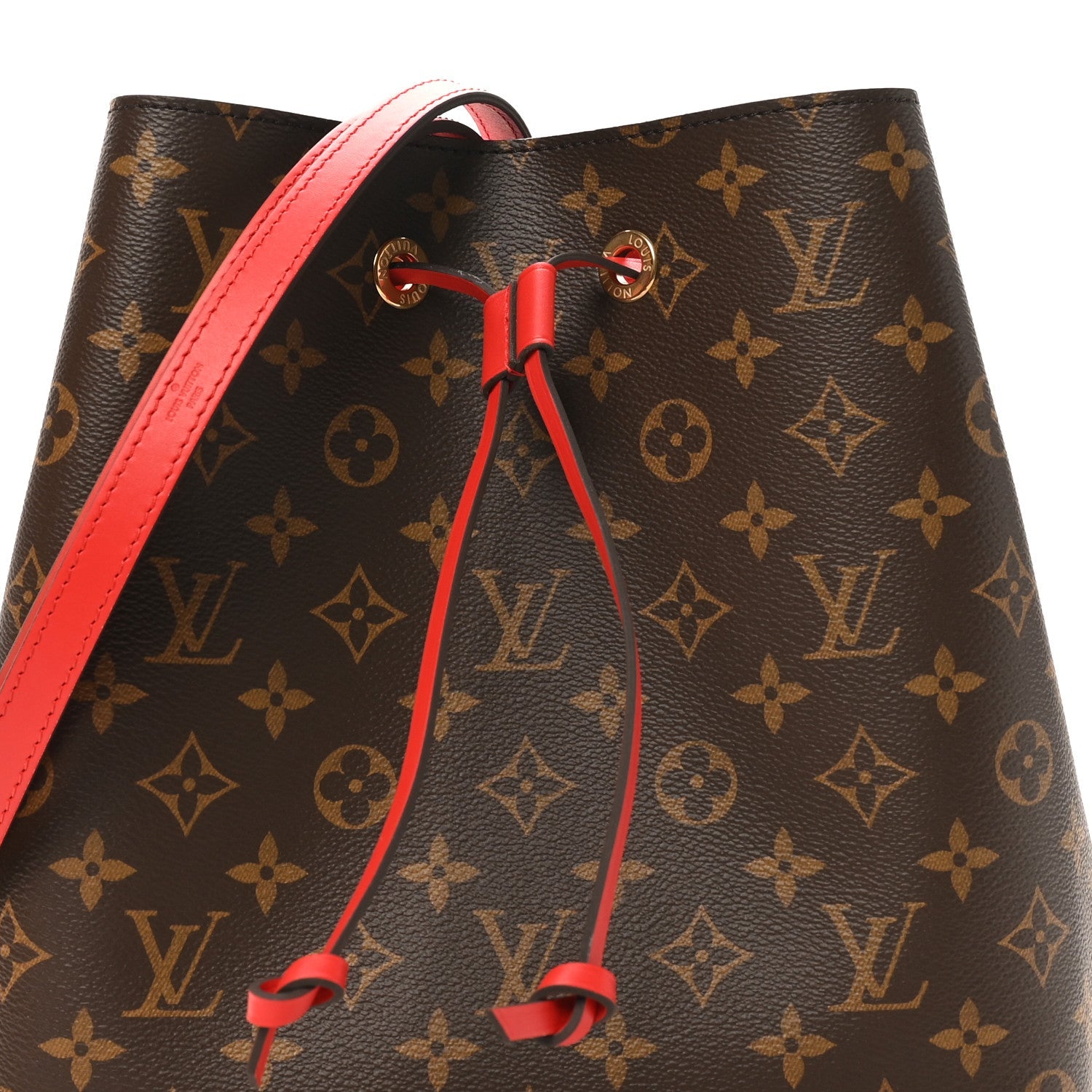 Louis Vuitton Monogram Neonoe MM Coquelicot