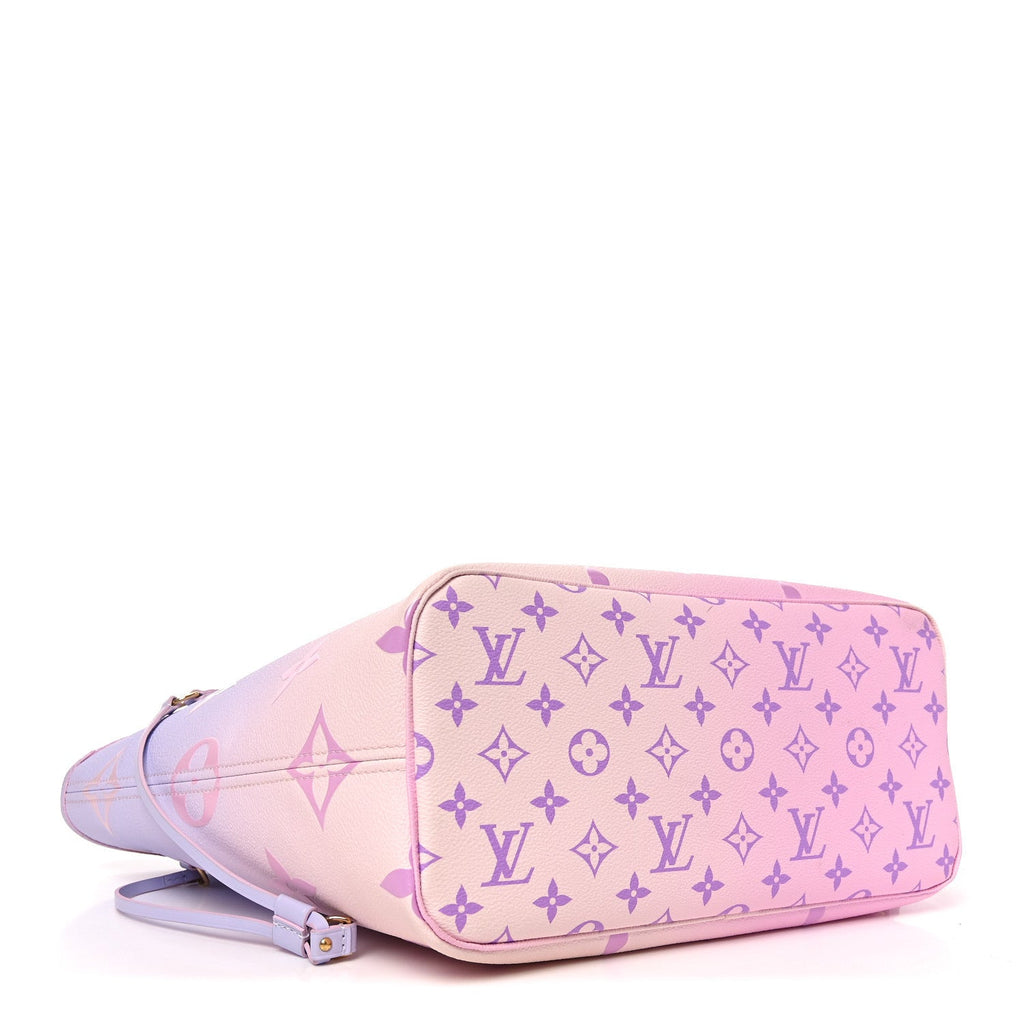 Louis Vuitton Monogram Giant Spring In The City Neverfull MM Sunrise Pastel