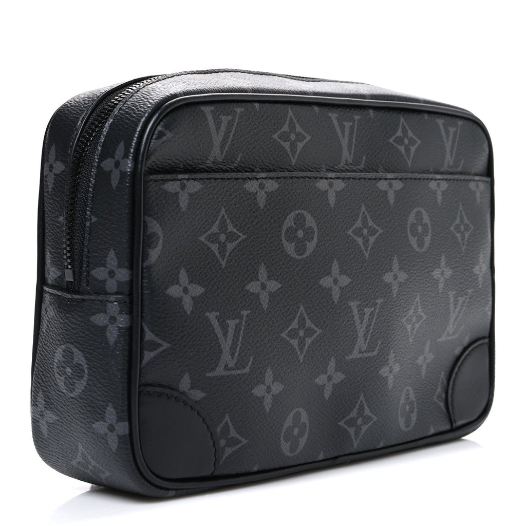 Louis Vuitton Monogram Eclipse Kasai Clutch